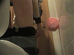 Spying after all pissers - from fat to skinny ones voyeur video #3