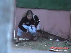 Have unforgettable masturbation staring at naughty chicks pissing getting taped during it voyeur video #3