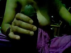 Indian mature wife rubbing big cock voyeur video #1