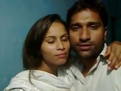 Indian college couple kissing each other cought by hiddencams. voyeur video #3