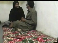 Pakistani couple enjoying sex in their bedroom voyeur video #1