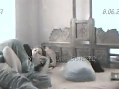 Karanchi couple having a great sex in their bedroom voyeur video #2