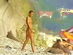 Nothing excites more than spy videos shot in the beach cabin voyeur video #4